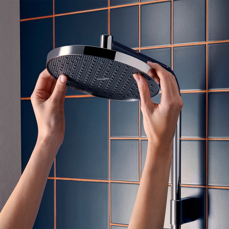 Душевая стойка Hansgrohe Activera S 28083000 с термостатом хром - фото 2