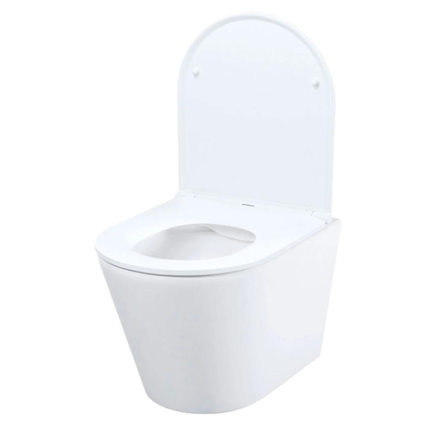 Унитаз подвесной Iddis Calipso CALRNSEi25 безободковый с сиденьем - фото 1