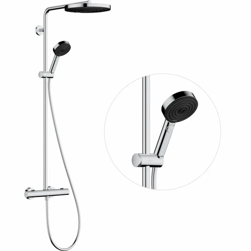 Душевая стойка Hansgrohe Pulsify S 260 24237000 с термостатом хром - фото 1