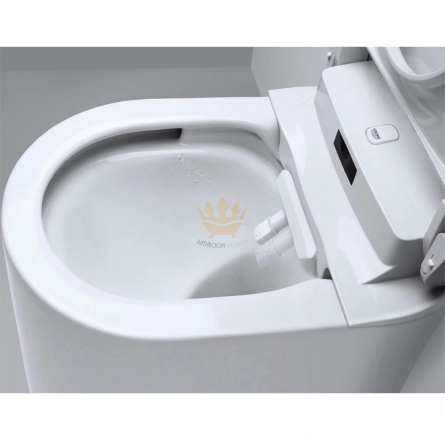 Унитаз-биде подвесной Grohe Sensia Arena 39354SH1 с сиденьем - фото 7