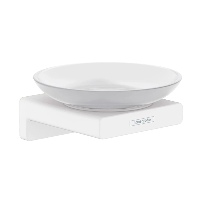Мыльница в ванную Hansgrohe AddStoris 41746700, белая