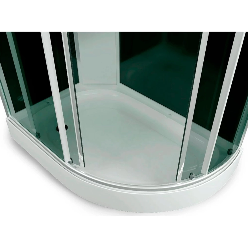 Душевая кабина 120x80 Erlit ER3512PL-C4-RUS левая тонированное стекло с низким поддоном - фото 2