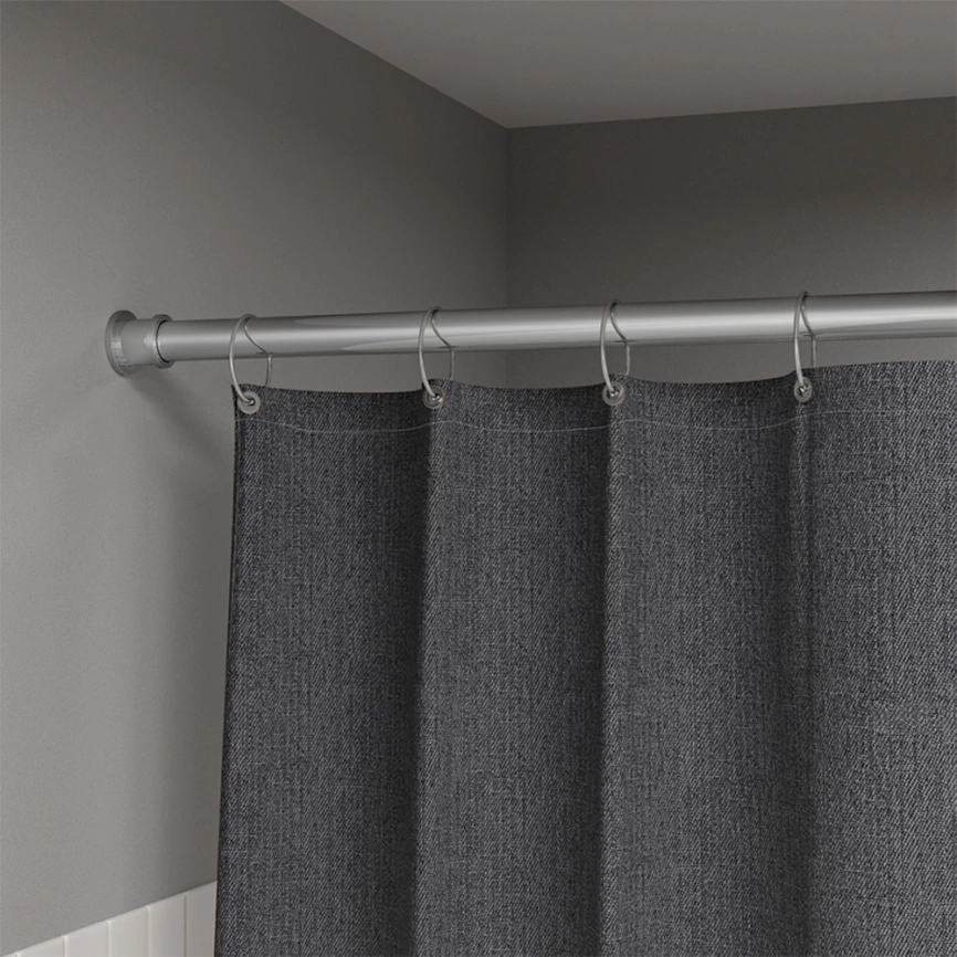 Карниз для штор в ванную Iddis Elegante RSC0120i14 прямой хром - фото 3