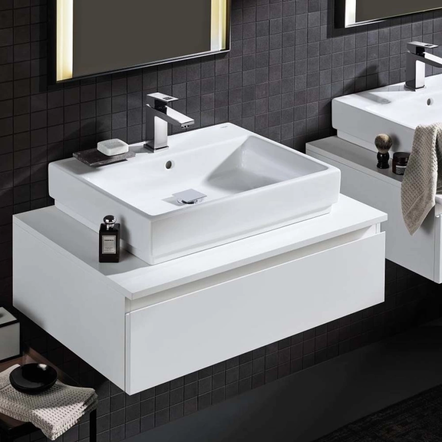 Раковина Grohe Cube Ceramic 50 см 3947800H накладная - фото 1