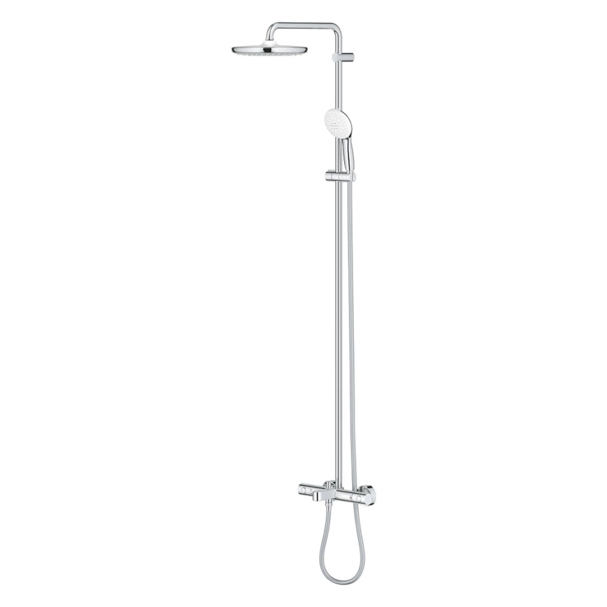 Душевая стойка Grohe Tempesta Cosmopolitan System 250 26672001 с термостатом хром - фото 3