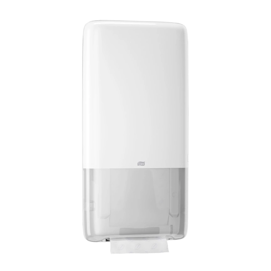 Диспенсер для бумажных полотенец Tork PeakServe 552500 белый с непрерывной подачей - фото 1