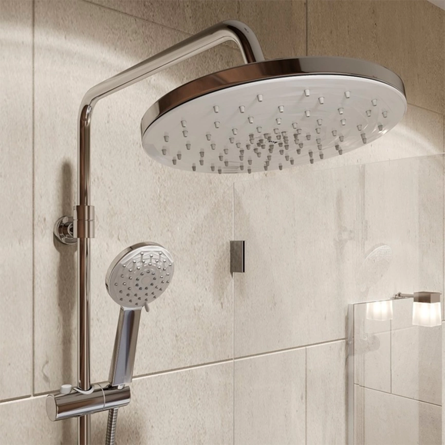 Душевая стойка IDDIS Male MALSB3Fi06, хром - фото 3