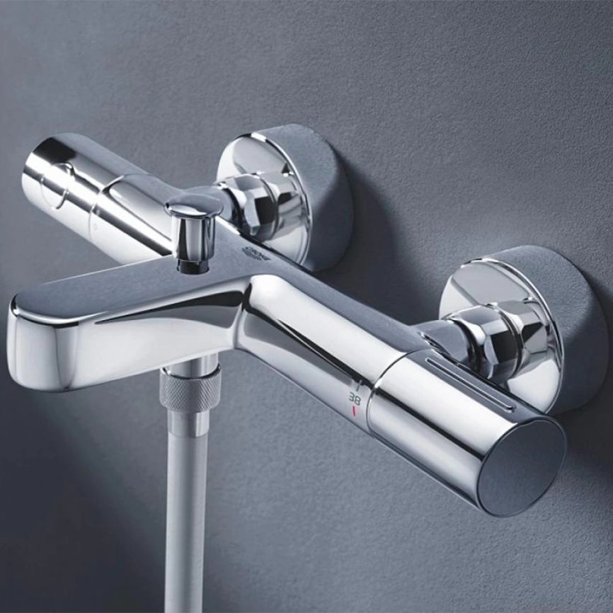 Термостат для ванны Grohe Grohtherm 1000 Cosmopolitan 34766000 хром - фото 1