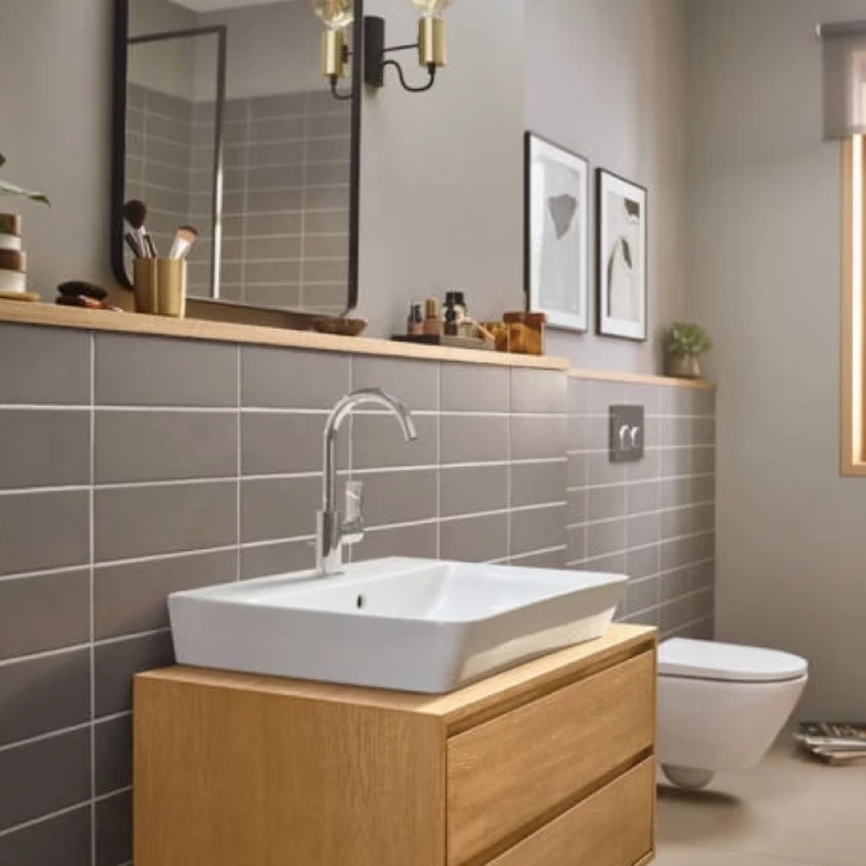 Смеситель для раковины Hansgrohe Rebris E 72576000, хром - фото 1