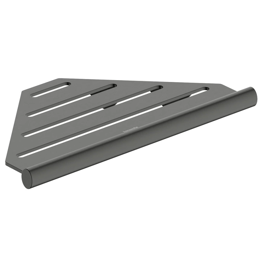 Полка угловая для ванной Hansgrohe AddStoris S 41761340 угловая графит