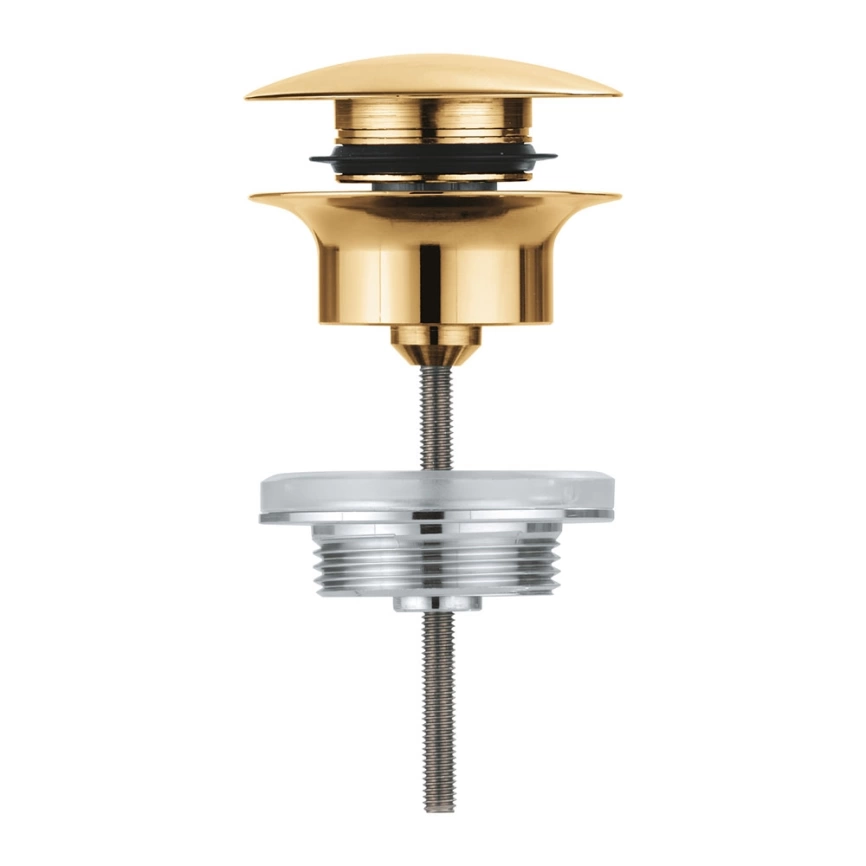 Донный клапан для раковины Grohe 65807GN0 золото - фото 1