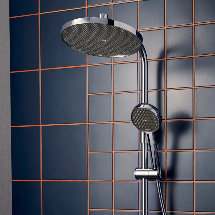 Душевая стойка Hansgrohe Activera S 28871000 с термостатом хром - фото 1