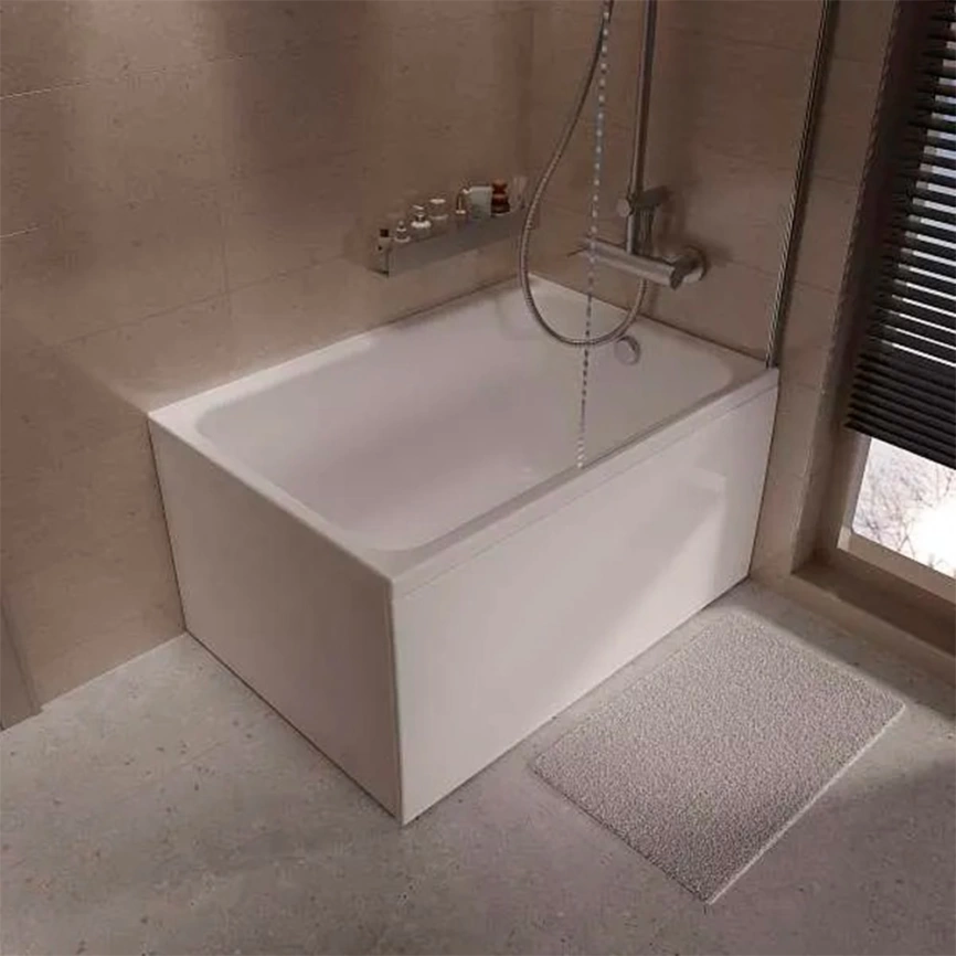 Ванна акриловая Marka One Modern 100x70 с каркасом - фото 4