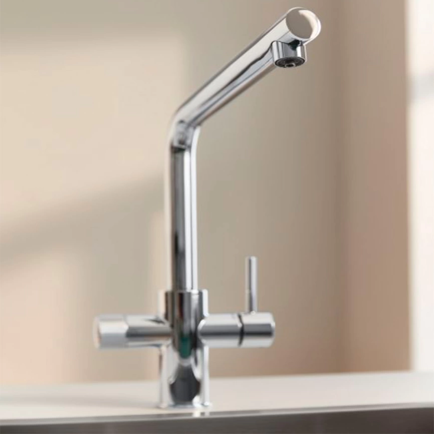 Смеситель для кухни Grohe Minta Blue Pure 30588000 с каналом для фильтрованной воды хром - фото 4
