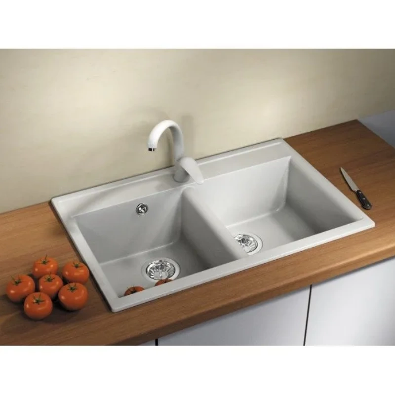 Мойка кухонная Dr.Gans Астра 780 черная - фото 1