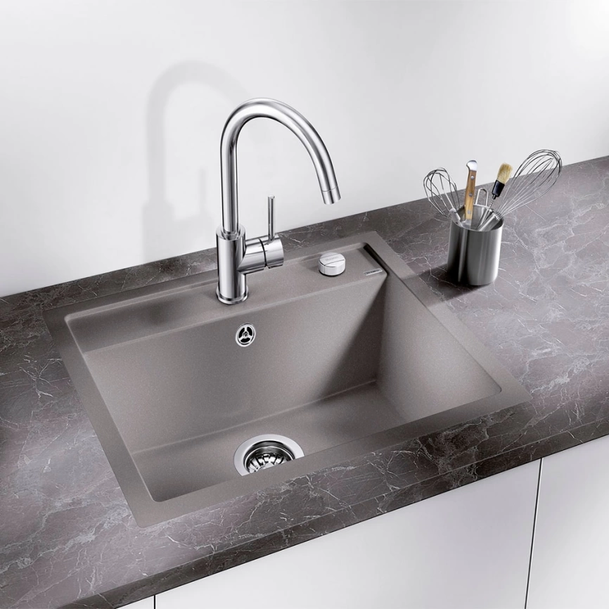 Мойка кухонная Blanco Dalago 6-F 514773 антрацит - фото 1