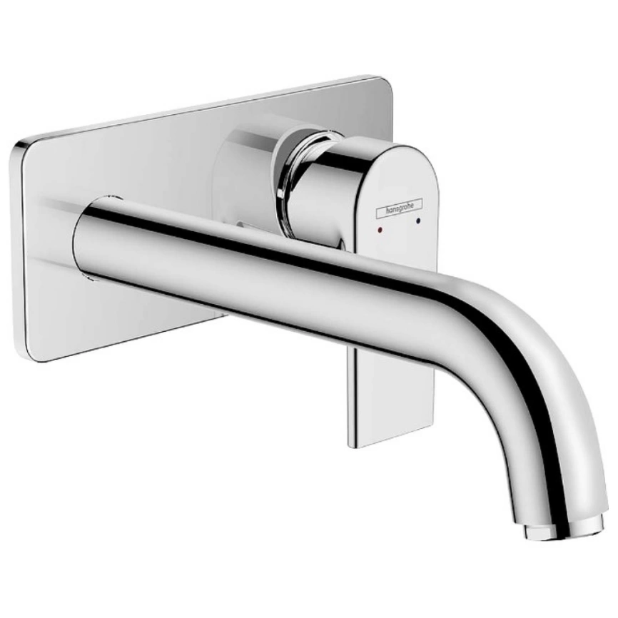 Смеситель для раковины Hansgrohe Vernis Shape 71578000 настенный, хром