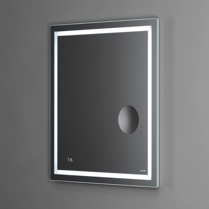 Зеркало настенное с контурной LED-подсветкой AM.PM Gem M91AMOX0653WG 65 см - 1 фото