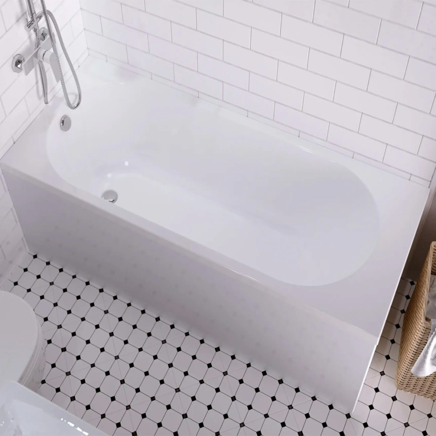 Ванна акриловая Marka One Vesper 160x70 с каркасом - фото 1