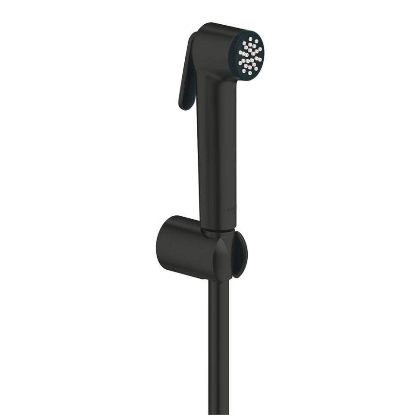 Лейка с гигиеническим душем Grohe Tempesta-F 1025302431 настенным держателем и шлангом, черная
