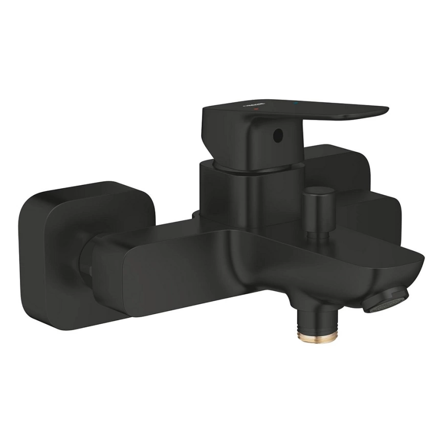 Смеситель для ванны Grohe Cubeo 1018132430, черный