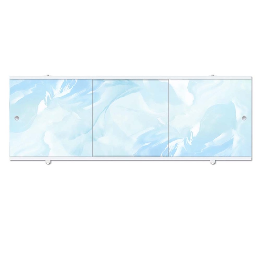 Экран под ванну раздвижной Метакам Премиум-А 1,48 - голубой