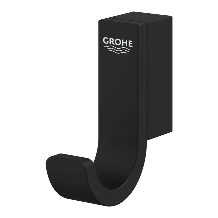 Крючок для ванной одинарный Grohe Selection 41216KF0 черный - фото 1