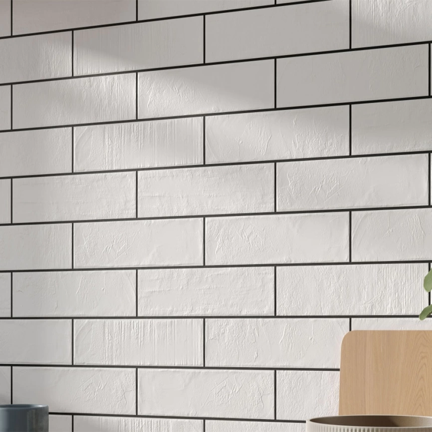 Плитка настенная 7x30 Argenta Artisian White - фото 1