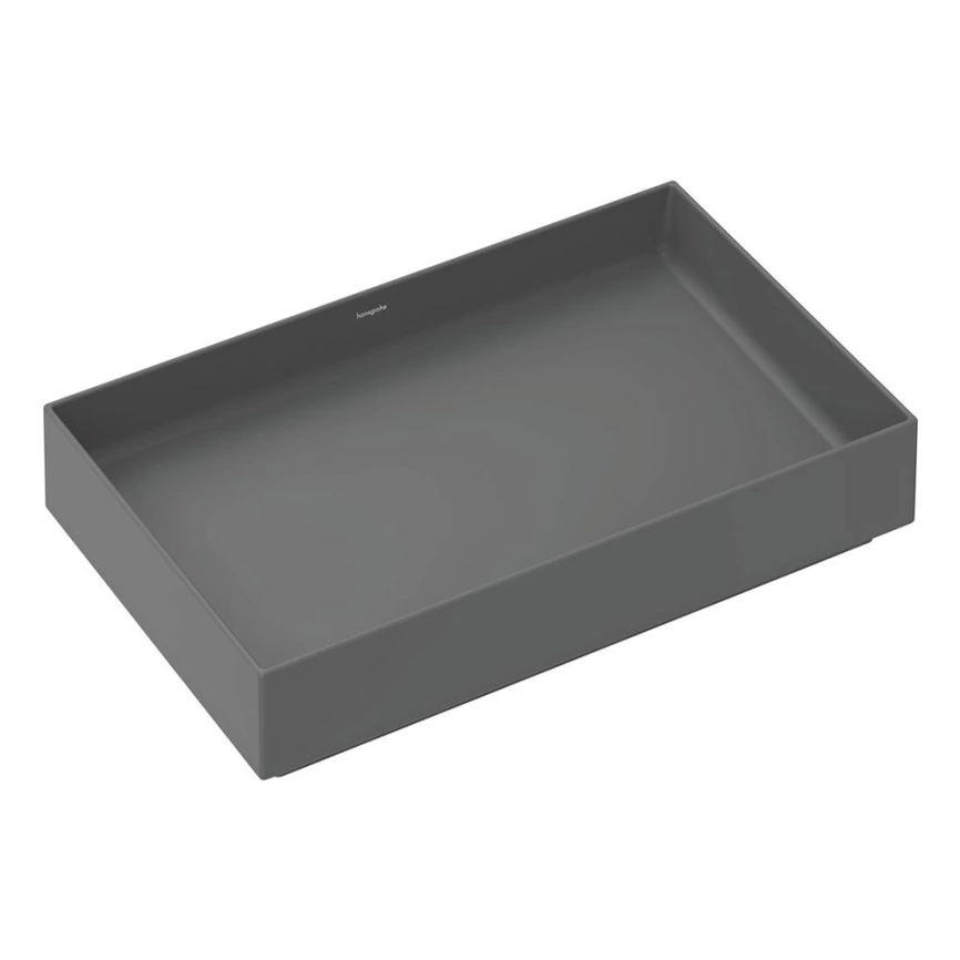 Раковина Hansgrohe Xuniva Evo E 60326760 накладная серая