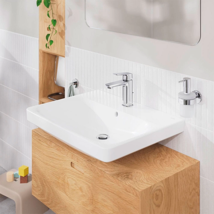 Смеситель для раковины Grohe Cubeo 1017490000, хром - фото 4