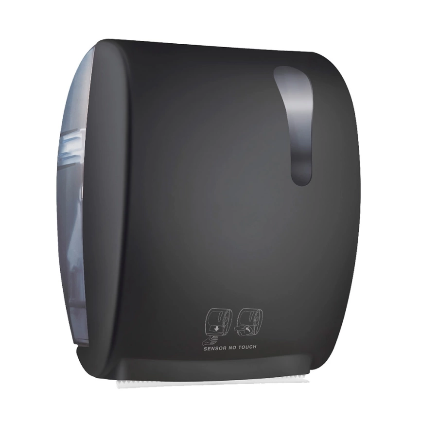 Диспенсер для бумажных полотенец Breez Elegance A.875 черный сенсорный
