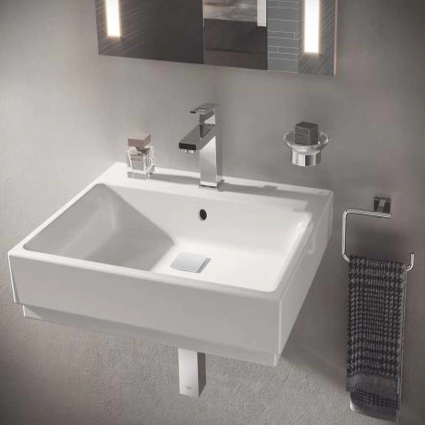 Раковина Grohe Cube Ceramic 50 см 3947400H подвесная - фото 1