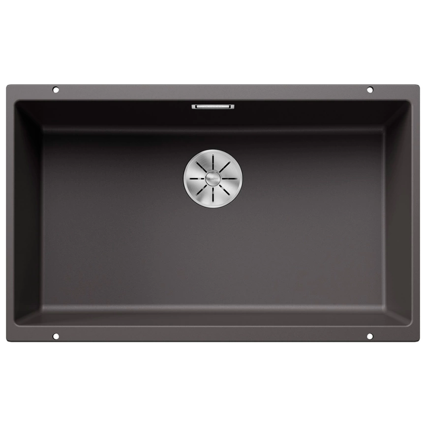 Мойка кухонная Blanco Subline 700-U 523443 темная скала