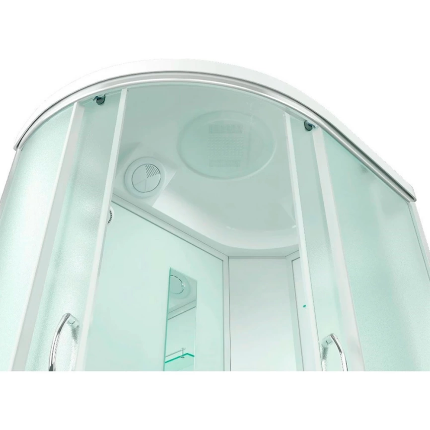 Душевая кабина 120x80 Erlit ER3512PR-C3-RUS правая матовое стекло с низким поддоном - фото 1