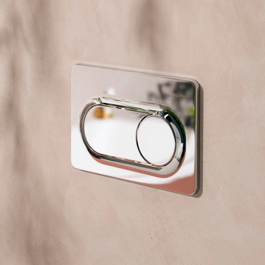 Кнопка смыва для инсталляции Hansgrohe iFrame Original S 66002000 хром - фото 1