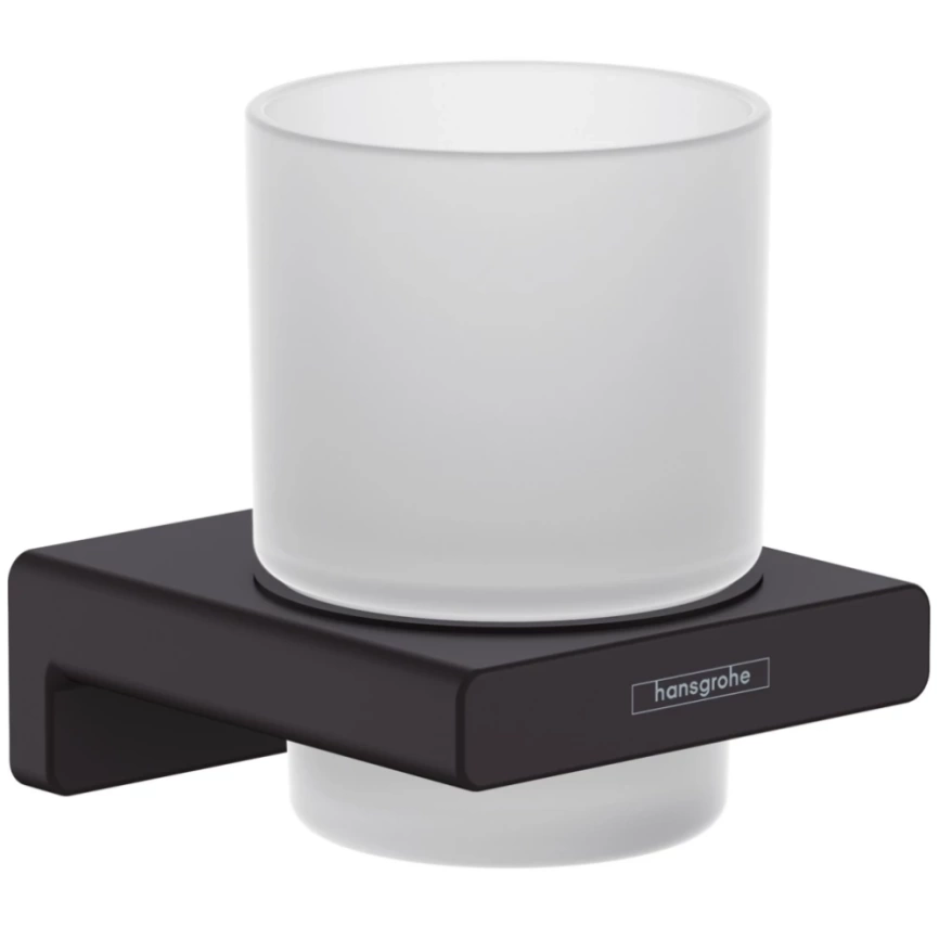 Подстаканник для зубных щёток Hansgrohe AddStoris 41749670, черный