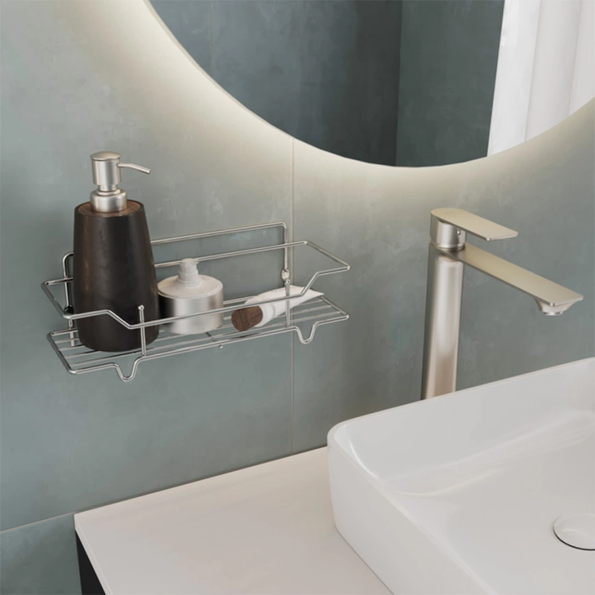 Смеситель для раковины Milardo Maze MAZBN01M01, сатин - фото 2