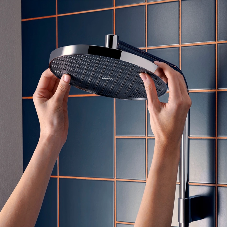 Душевая стойка Hansgrohe Activera S 28871000 с термостатом хром - фото 2