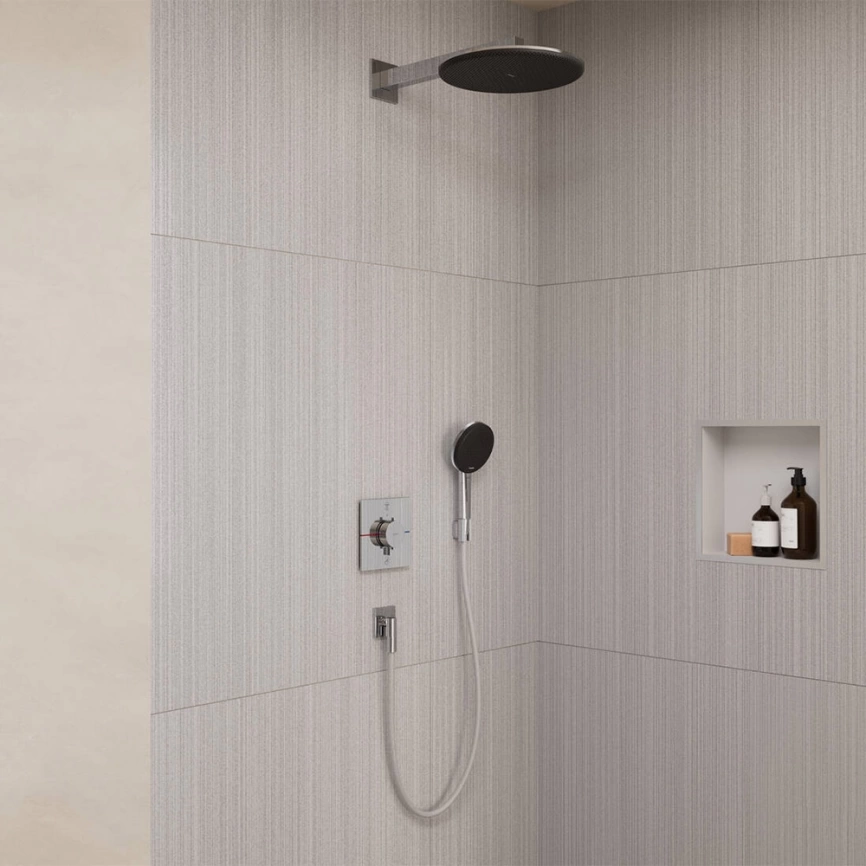 Душевой комплект Hansgrohe Raindance Alive S 24630000 с внутренней частью - фото 1