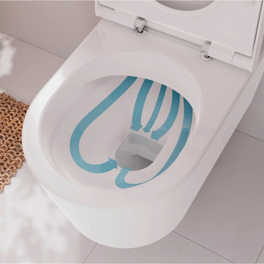 Унитаз подвесной Hansgrohe EluPura S 60193450 с сиденьем - фото 7