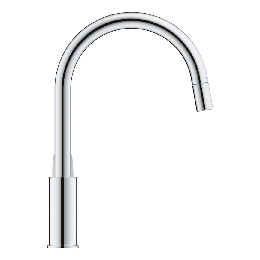 Смеситель для кухни Grohe BauLoop 30543000 с вытяжным изливом, хром - фото 3