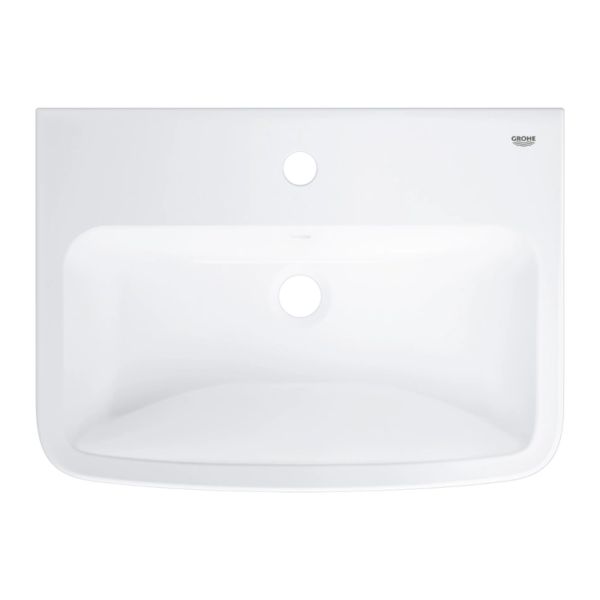 Раковина Grohe Bau Edge Ceramic 55 см 39807000 без пьедестала - фото 4