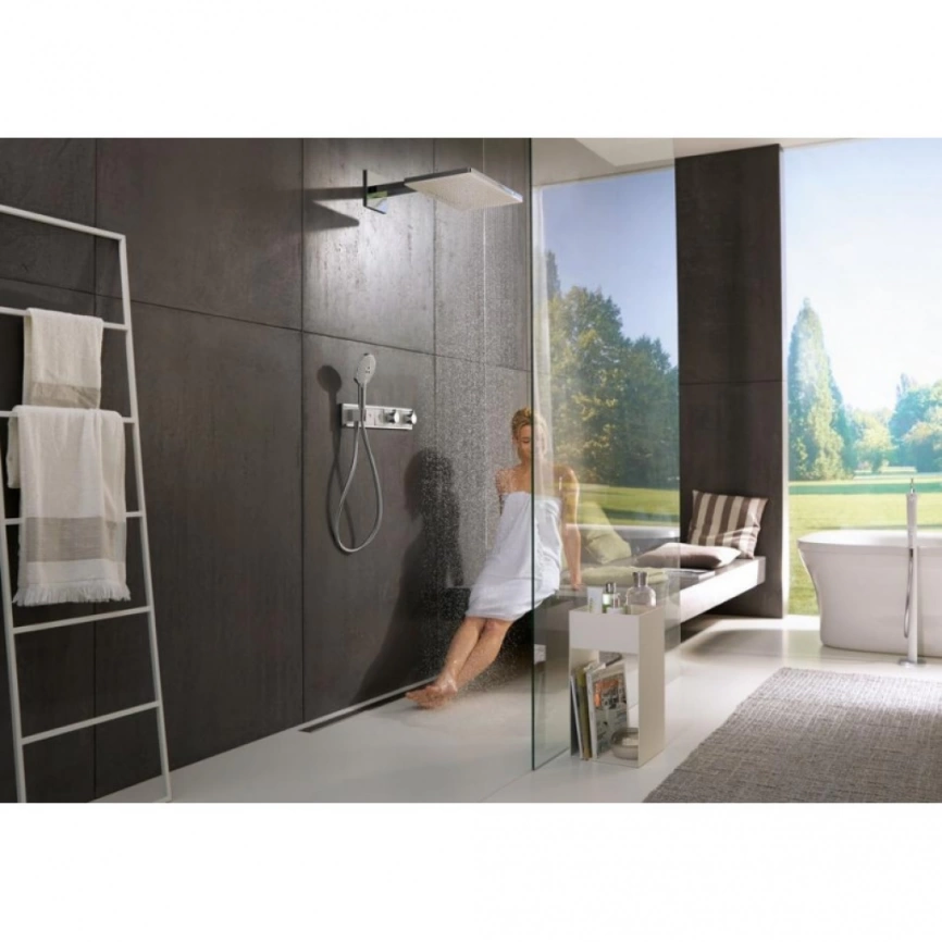 Cмеситель для душа Hansgrohe RainSelect 15356000 с термостатом - фото 2