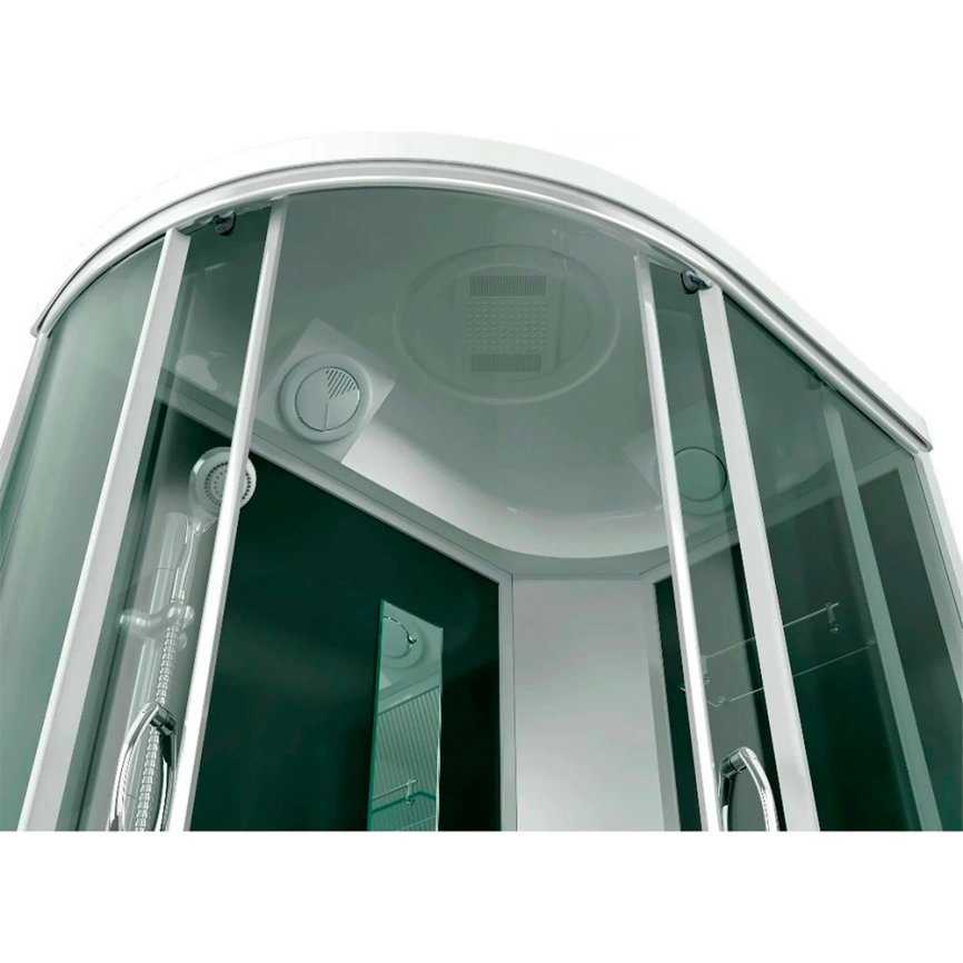 Душевая кабина 120x80 Erlit ER3512PR-C4-RUS правая тонированное стекло с низким поддоном - фото 1