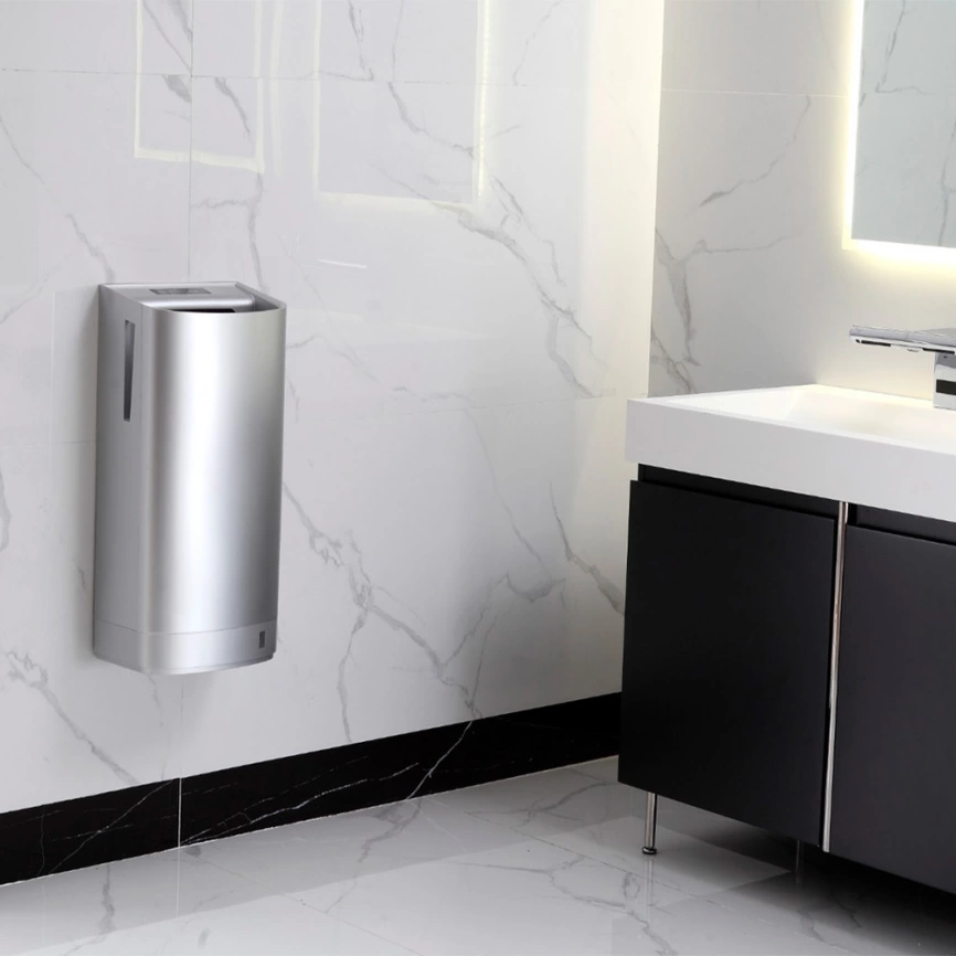 Сушилка для рук Breez JF-1650S серебристая - фото 3