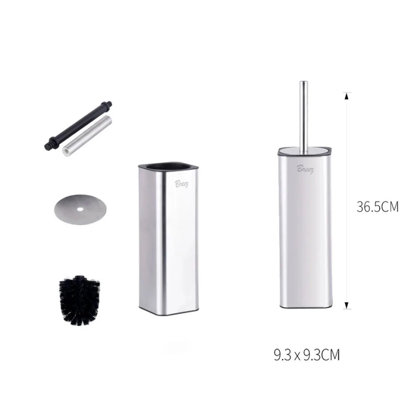 Ерш туалетный Breez TB001 сталь, напольный - схема