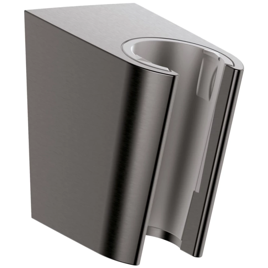 Настенный держатель для душевой лейки Hansgrohe Porter S 28331340 черный хром