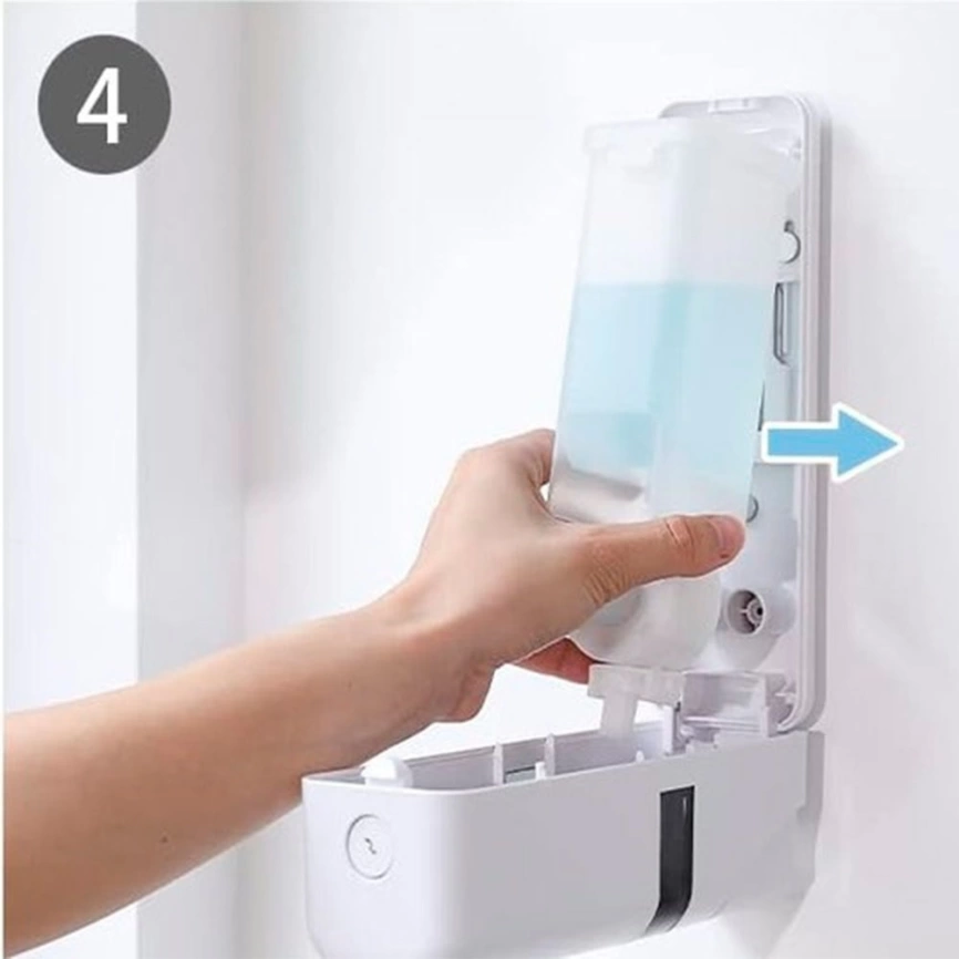 Диспенсер для жидкого мыла Breez Elegance S-8181, белый - фото 14