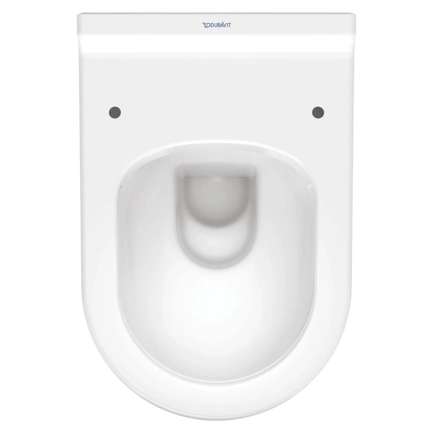 Унитаз подвесной Duravit Starck 3, 45270900A1 безободковый с сиденьем - фото 5