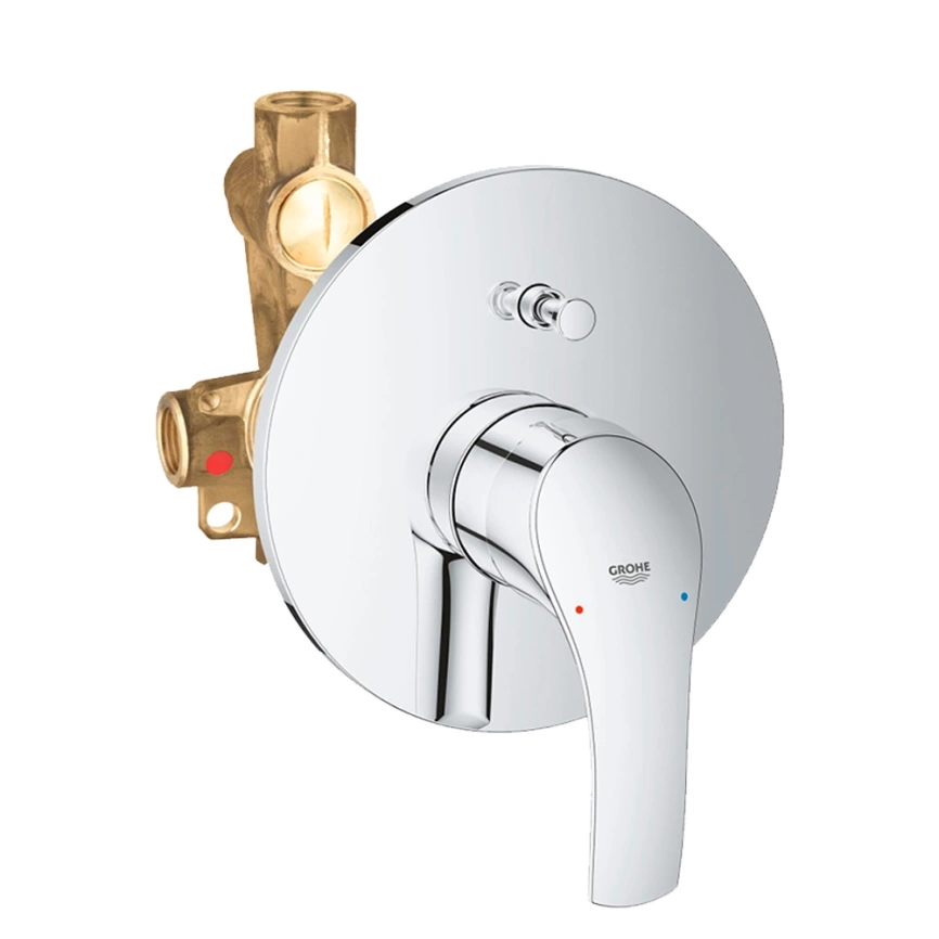 Душевой комплект Grohe Tempesta Eurosmart 124440 хром - фото 1